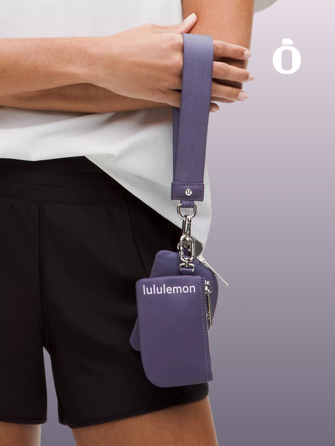 Lululemon | Dual Pouch Wristlet | Nightfall/Lilac Ether