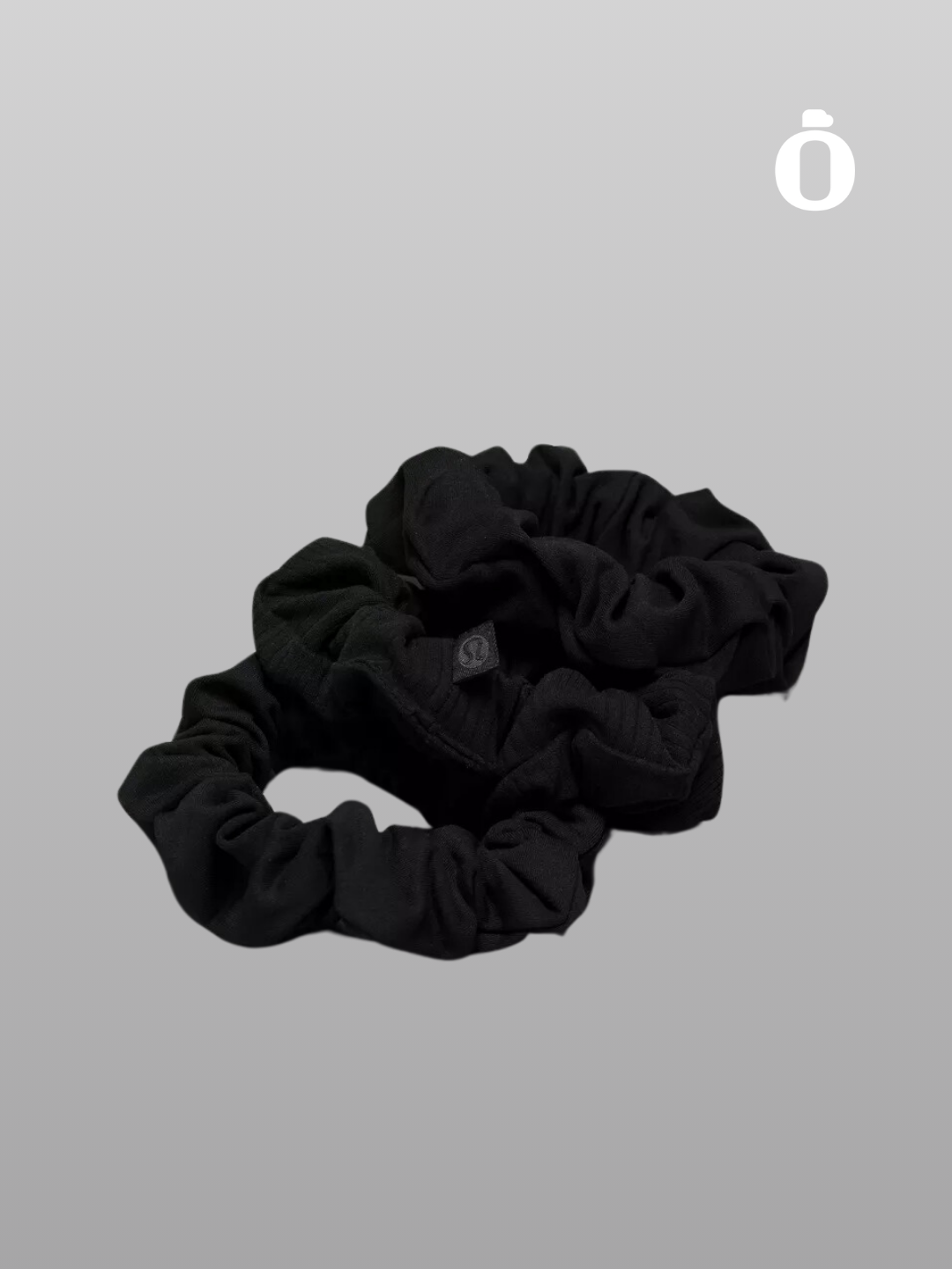 Lululemon | Uplifting Scrunchies Nulu 3 Pack | Black