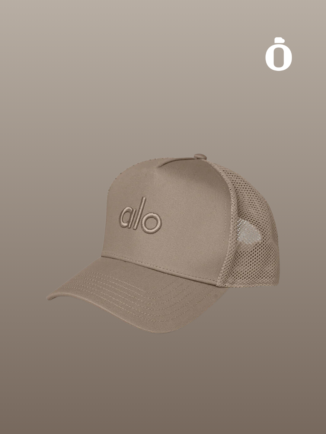 Alo | District Trucker Hat | Gravel