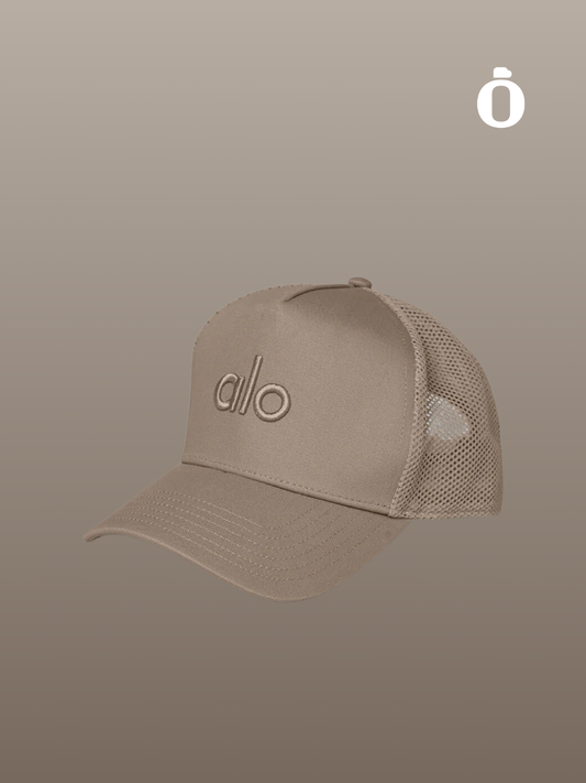 Alo | District Trucker Hat | Gravel