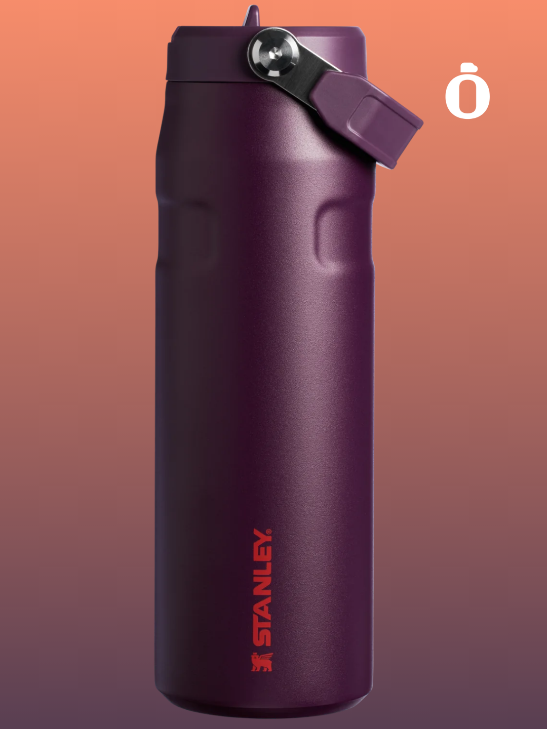 Stanley The Iceflow Flip Straw 2.0 | 24 Oz | Plum