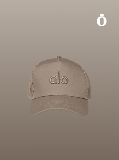 Alo | District Trucker Hat | Gravel