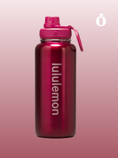 Lululemon | Back to life Sports Bottle | Shine | 32 Oz | Washed Mauve