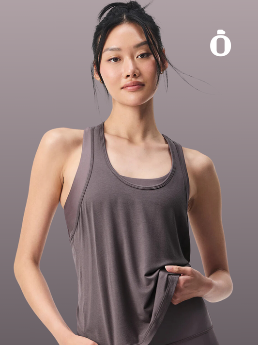 Alo | All Day Tank | Raisinette