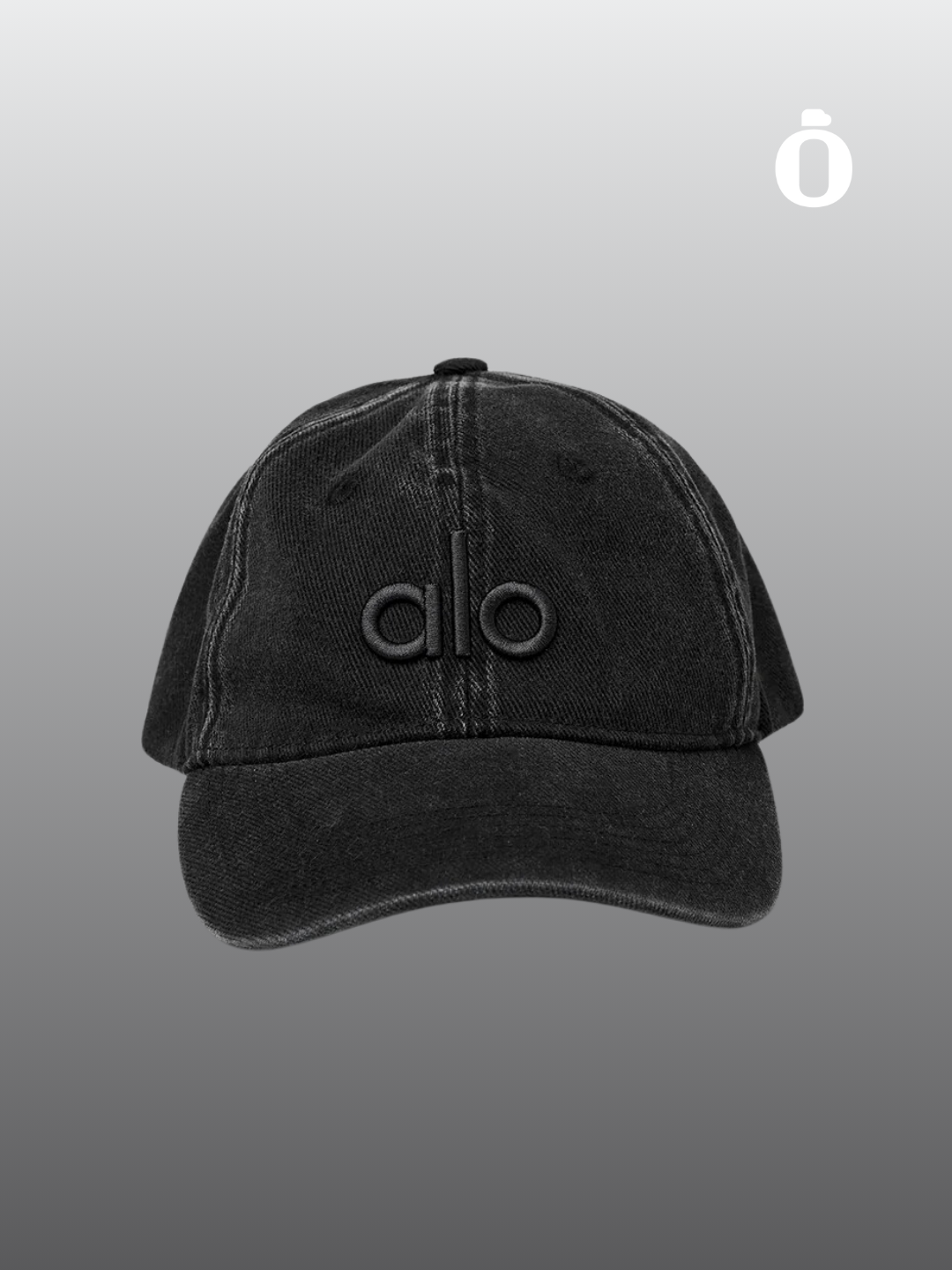 Alo | Washed Off-Duty Cap | Vintage Black