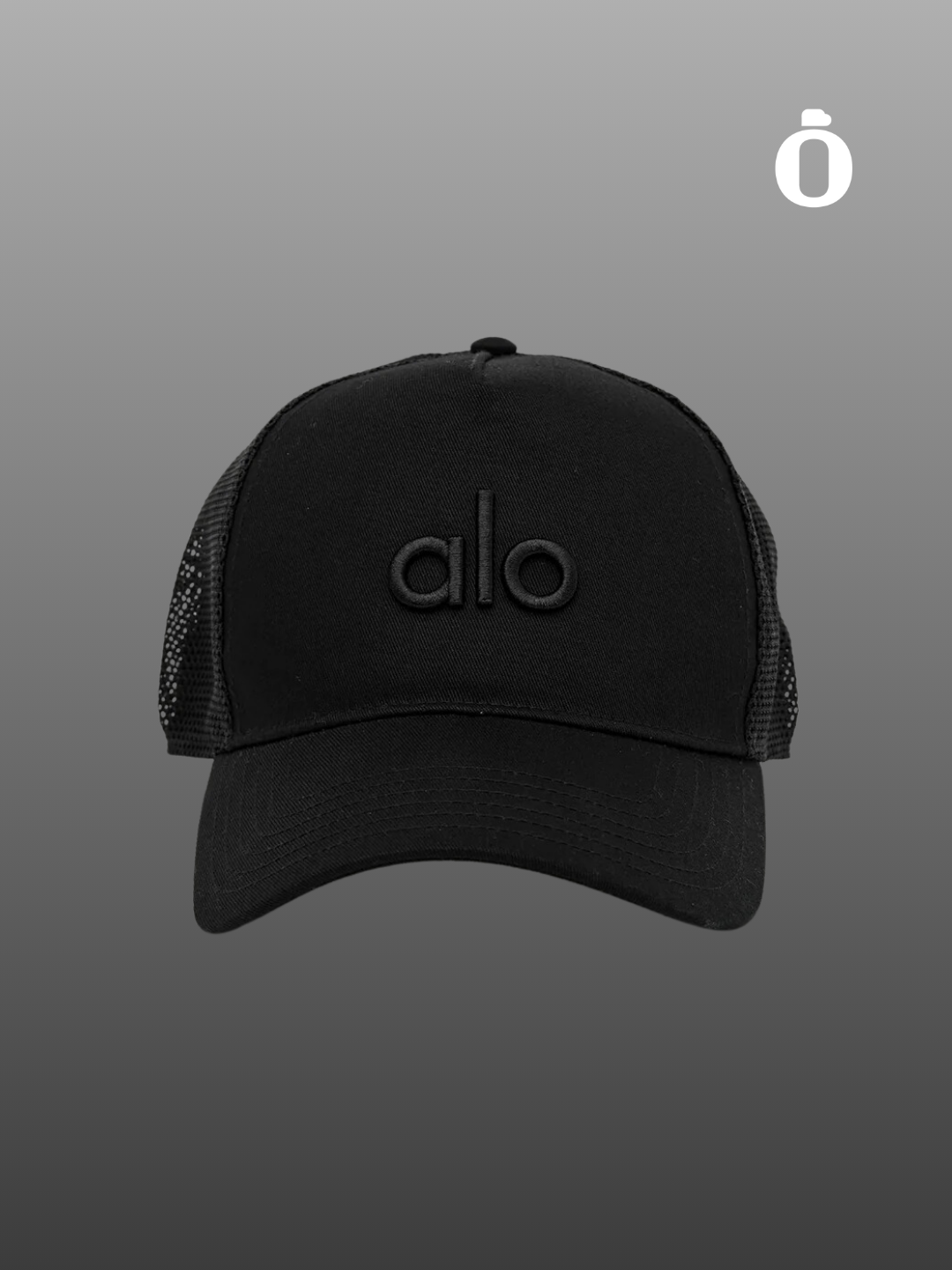 Alo | District Trucker Hat | Black