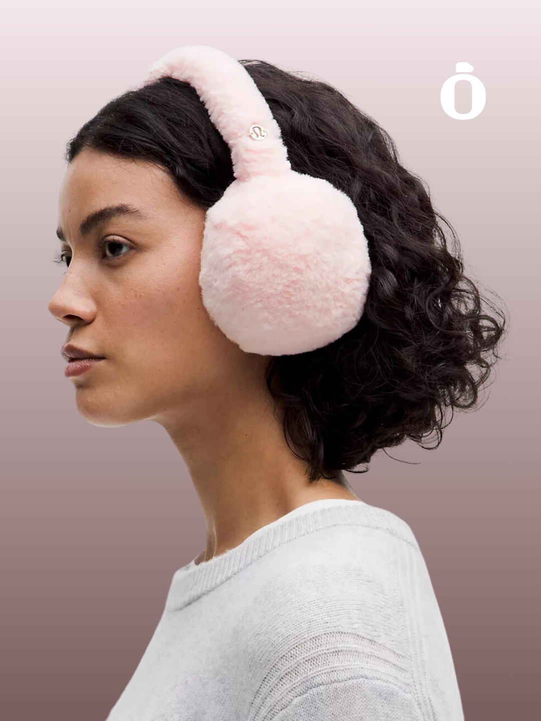 Lululemon | Plush Fleece Earmuffs | Strawberry Milkshake