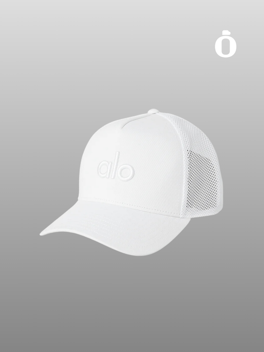 Alo | District Trucker Hat | White