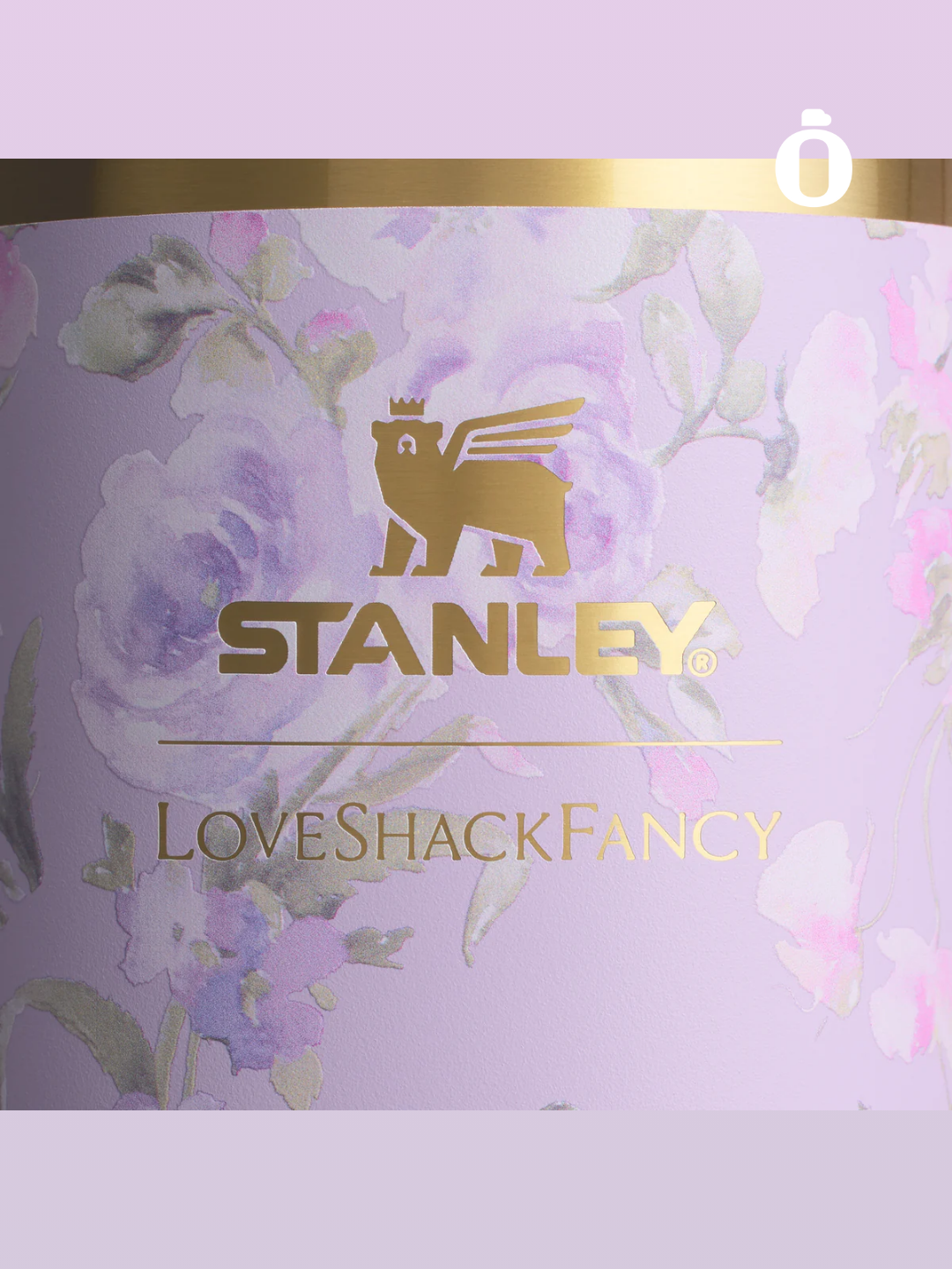 *Limited Edition* THE STANLEY X LOVESHACKFANCY QUENCHER | 40 OZ | Happy Thoughts