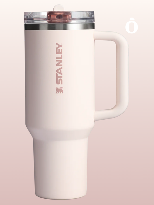 Stanley The Quencher ProTour Flip Straw Tumbler | 40 Oz | Rose Quartz