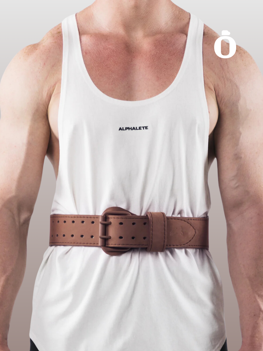 Alphalete | Core Weightlifting Belt | Mocha