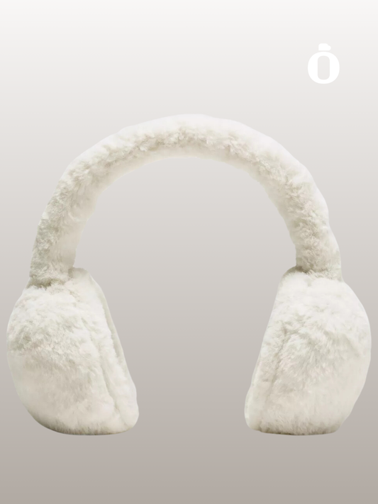 Lululemon | Plush Fleece Earmuffs | Bone