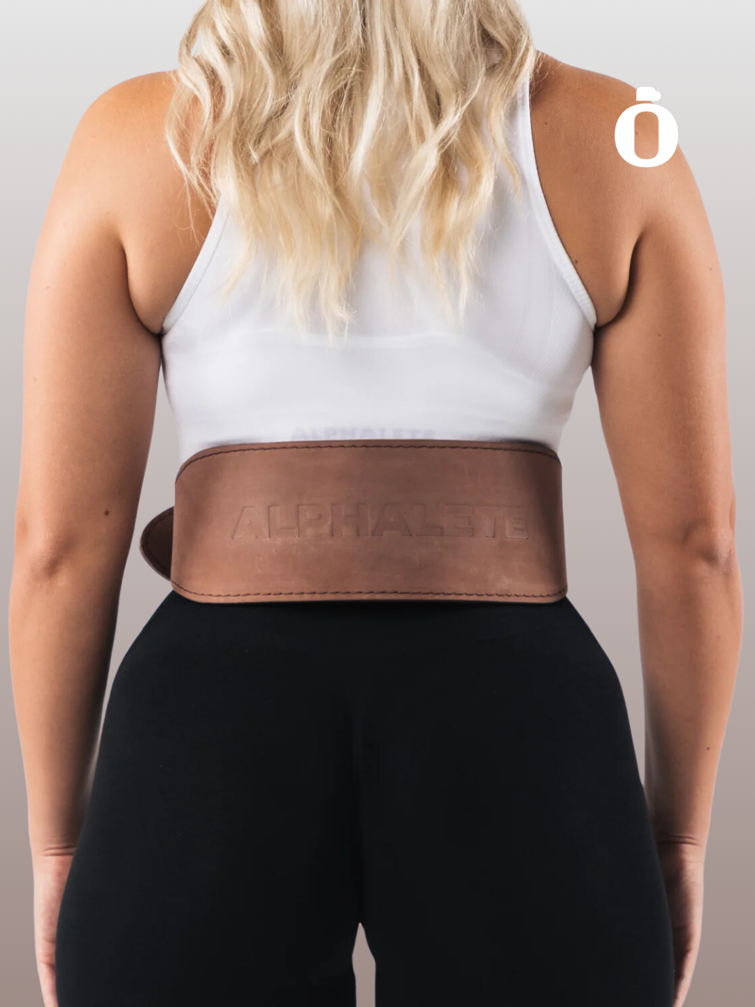 Alphalete | Core Weightlifting Belt | Mocha