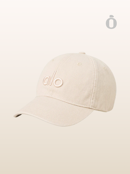 Alo | Washed Off-Duty Cap | Sand Dollar