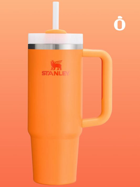 Stanley The Quencher H2.0 Flowstate Tumbler Heat Wave Collection | 30 Oz | Goldenrod