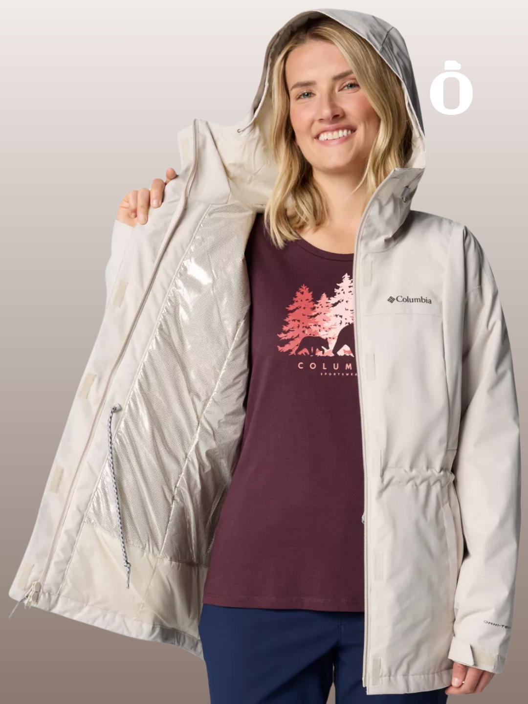 Columbia | Women's | Hikebound Insulated Jacket | Dark Stone