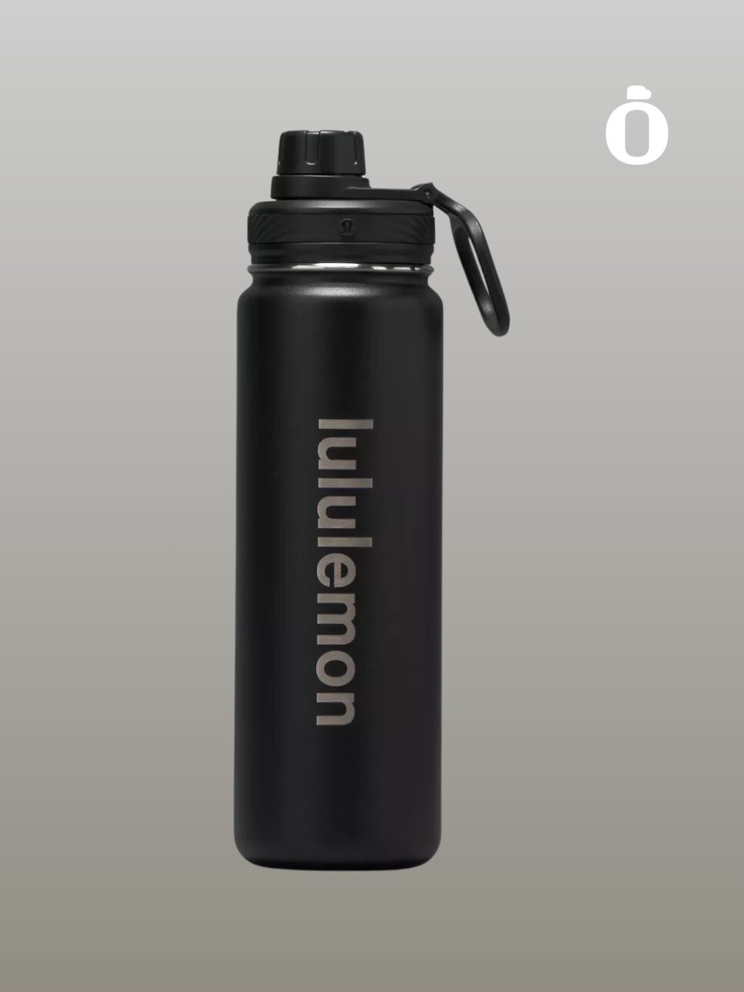 Lululemon | Back to life Sports Bottle | 24 Oz | Black