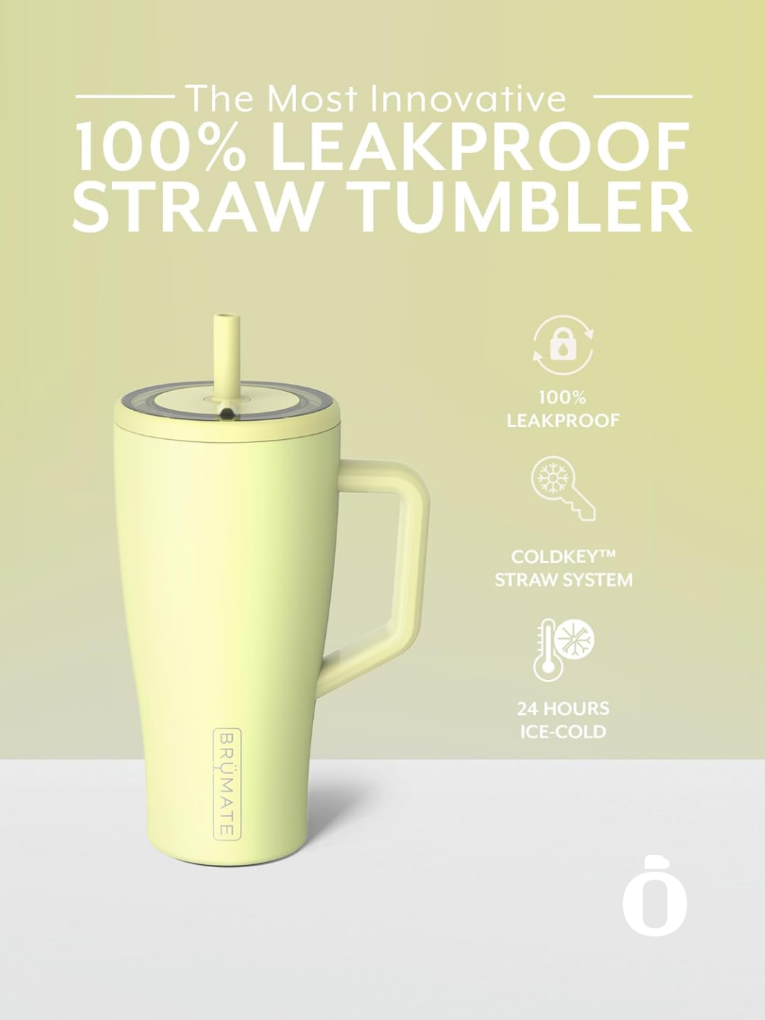 BrüMate Era Straw Tumbler | 30 OZ | Prickly Pear