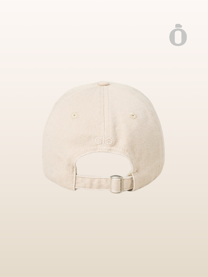 Alo | Washed Off-Duty Cap | Sand Dollar