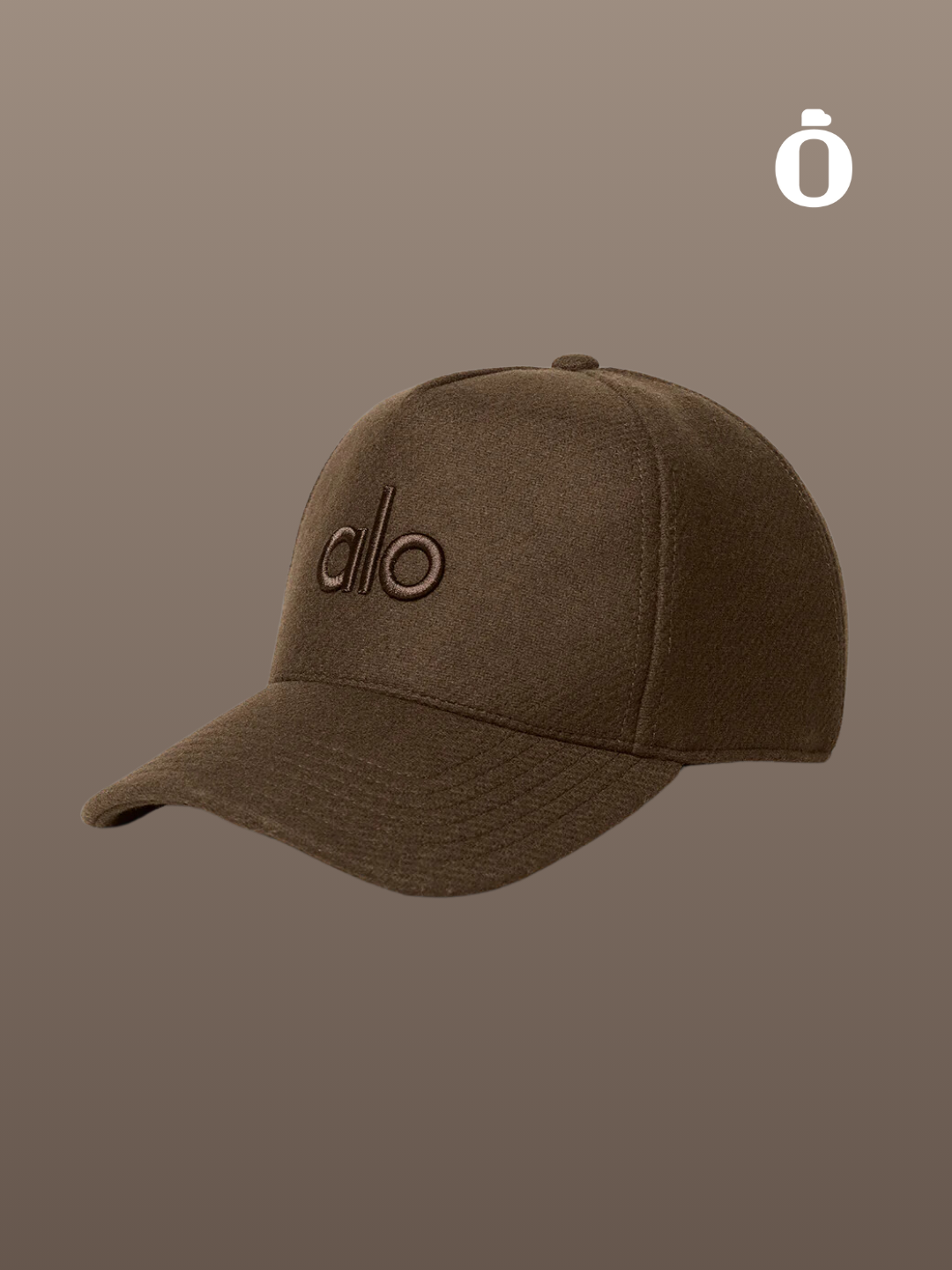 Alo | Wool District Trucker Hat | Espresso