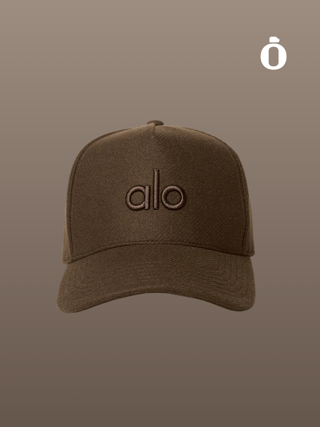 Alo | Wool District Trucker Hat | Espresso