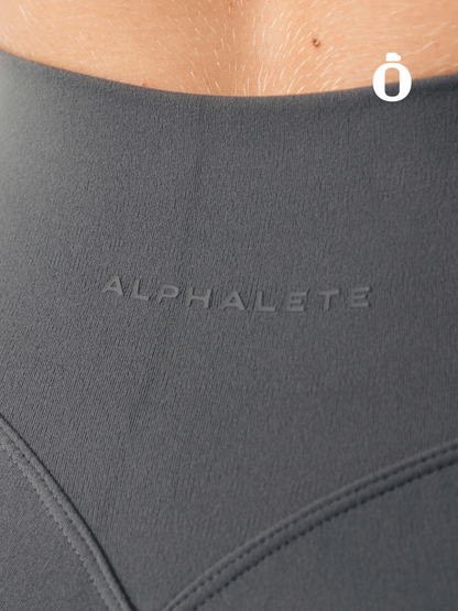 Alphalete | Aura Short 5" | Pewter