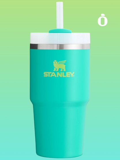 Stanley Quencher H2.0 Flowstate Tumbler Heat Wave Collection | 20 Oz | Tropical Teal