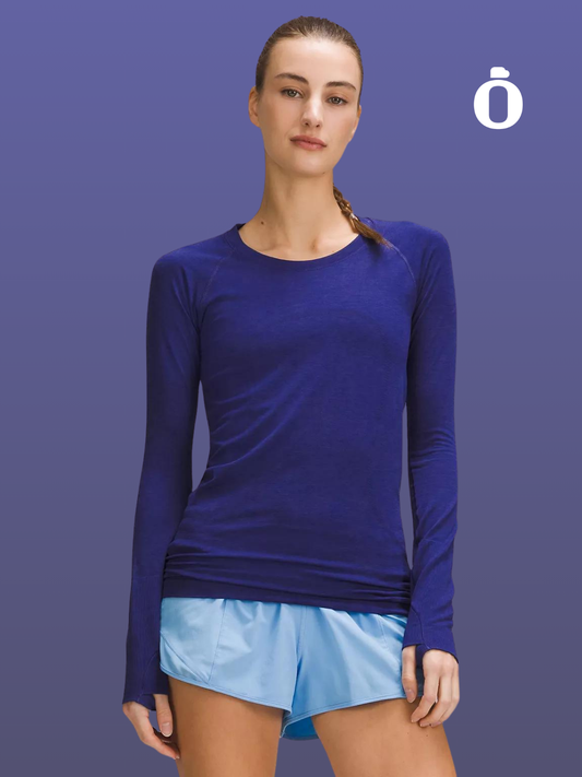 Lululemon | Swiftly Tech Long-Sleeve Shirt 2.0 Hip Length | Larkspur