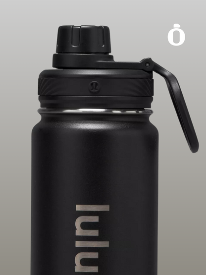 Lululemon | Back to life Sports Bottle | 24 Oz | Black