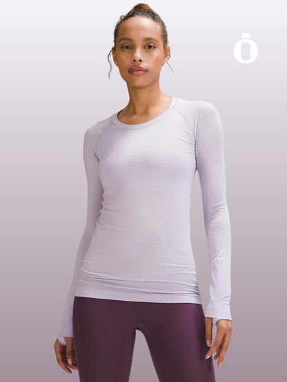 Lululemon | Swiftly Tech Long-Sleeve Shirt 2.0 Hip Length | Lilac Ether