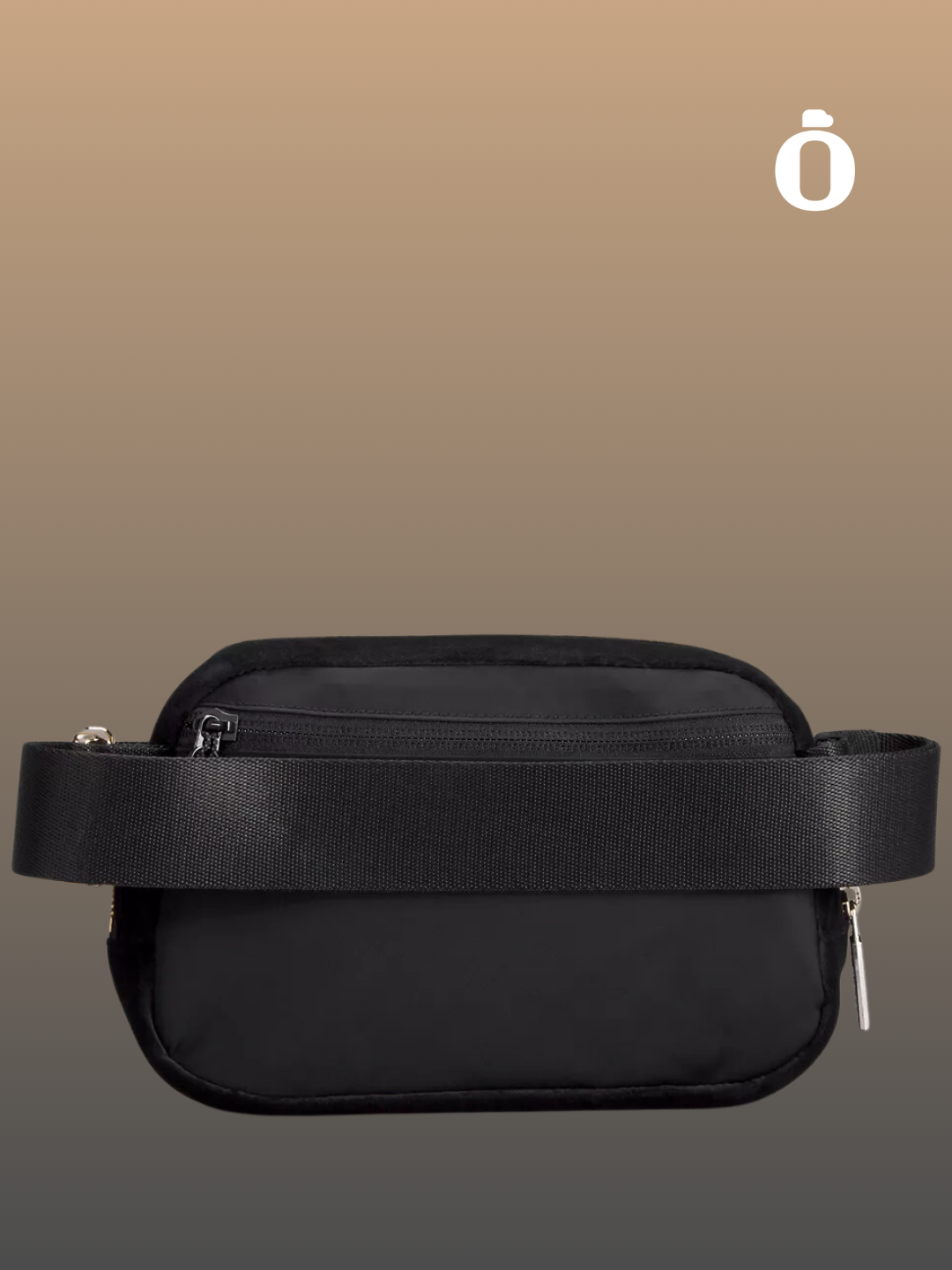 Lululemon | Everywhere Belt Bag 1L Velour | Black/Gold