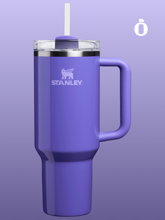 Stanley Winter Wonderland Collection Quencher H2.0 Flowstate Tumbler | 40 Oz | Dahlia Shimmer