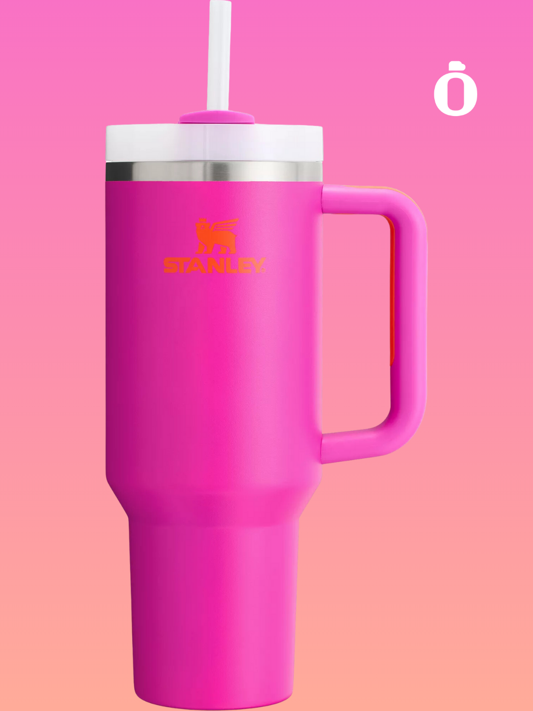 Stanley Quencher H2.0 Flowstate Tumbler Heat Wave Collection | 40 Oz | Vivid Violet