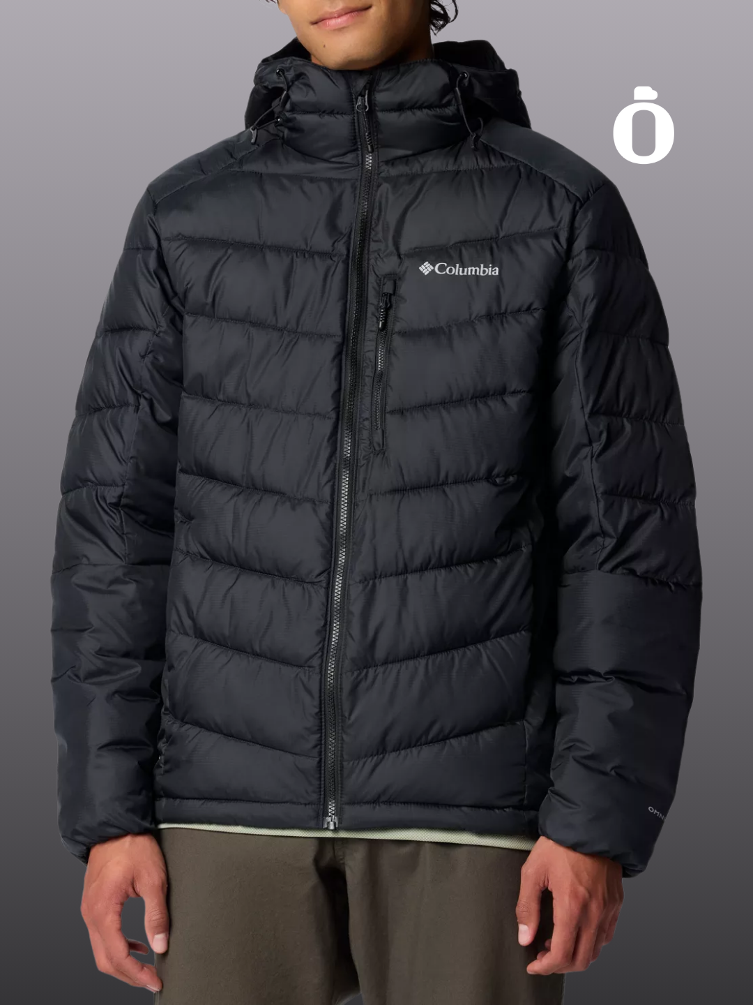 Columbia | Men's | Labyrinth Loop Hooded Puffer Jacket | Black