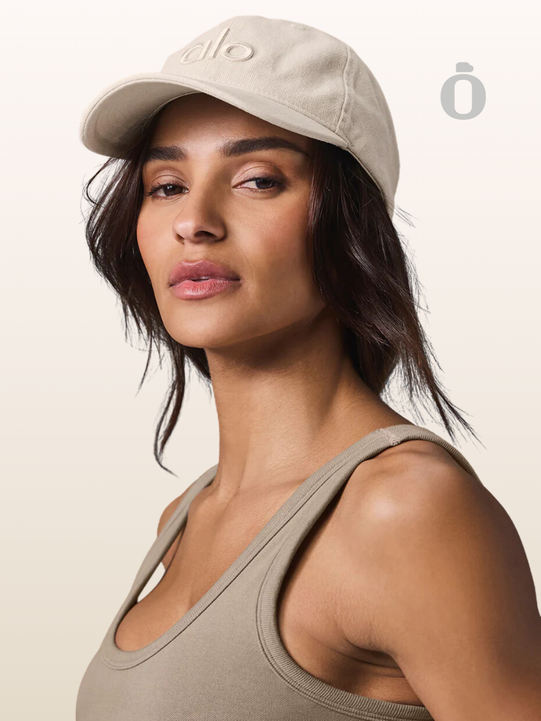 Alo | Washed Off-Duty Cap | Sand Dollar