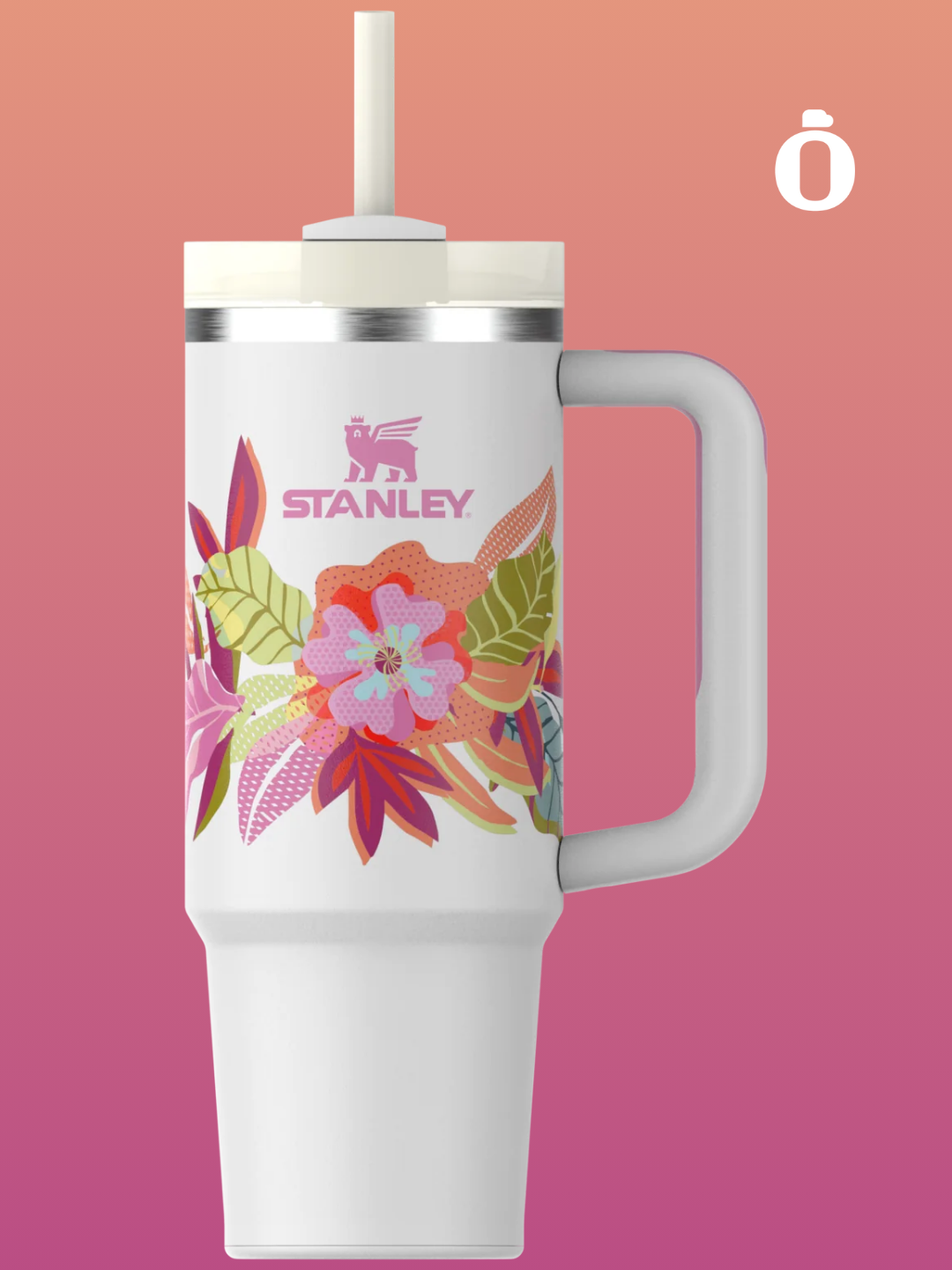 Stanley The Mother´s Day Quencher H2.0 Flowstate Tumbler | 30 Oz | Frost Tropic