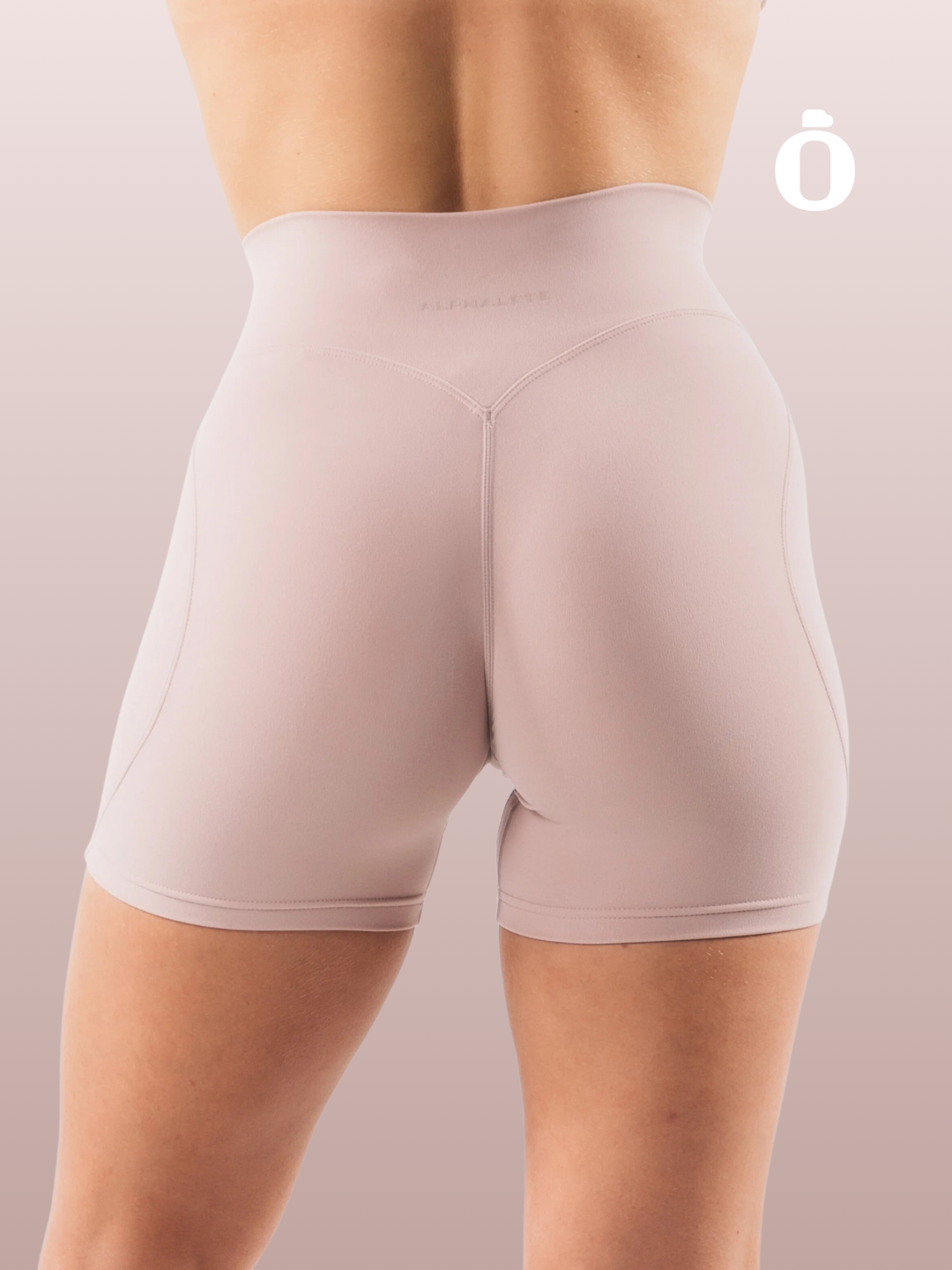 Alphalete | Aura Short 5" | Porcelain