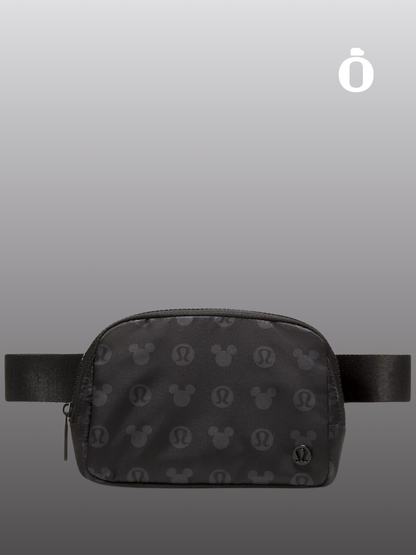 Lululemon | Disney x lululemon Everywhere Belt Bag 1L Mickey and Logo Print | Disney Classic Black