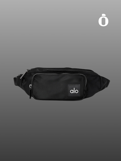 Alo | Explorer Fanny Pack | Black