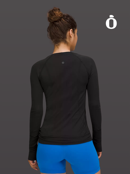 Lululemon | Swiftly Tech Long-Sleeve Shirt 2.0 Hip Length | Black