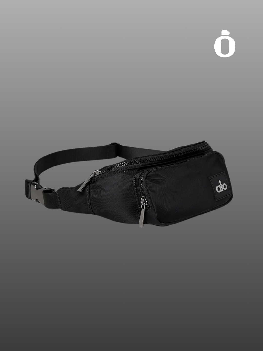 Alo | Explorer Fanny Pack | Black