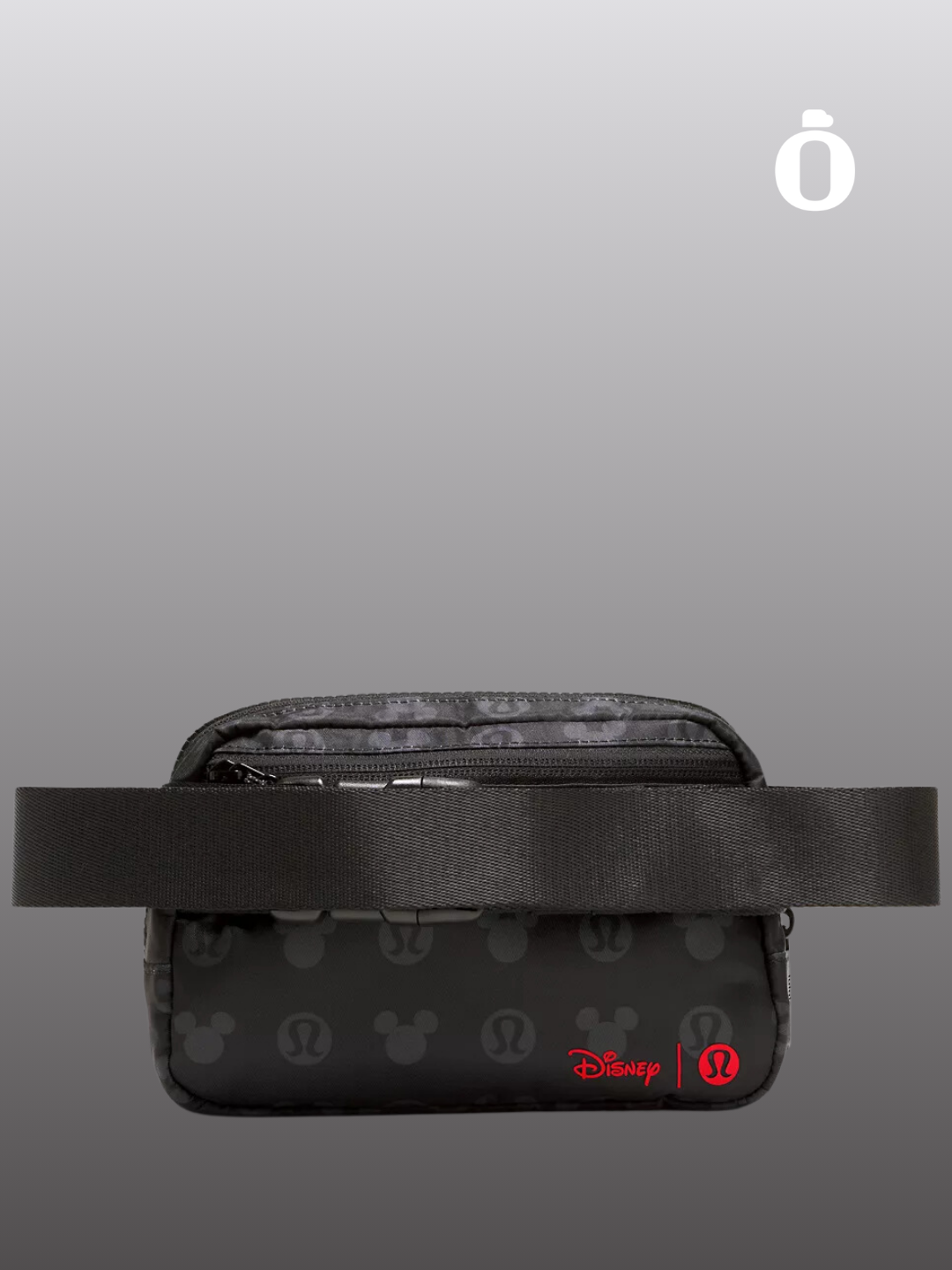 Lululemon | Disney x lululemon Everywhere Belt Bag 1L Mickey and Logo Print | Disney Classic Black