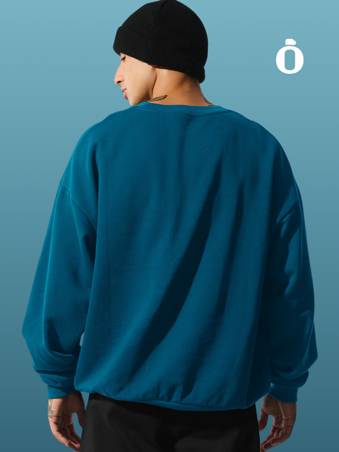 Alo | Accolade Crew Neck Pullover Men | Eclipse Blue