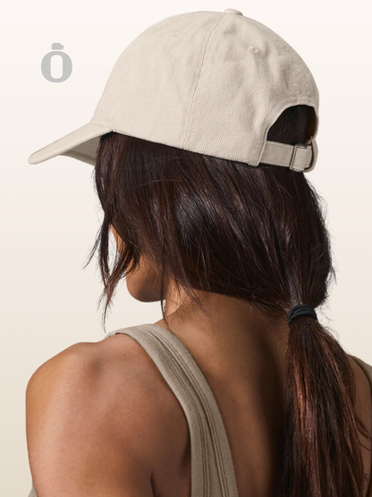 Alo | Washed Off-Duty Cap | Sand Dollar