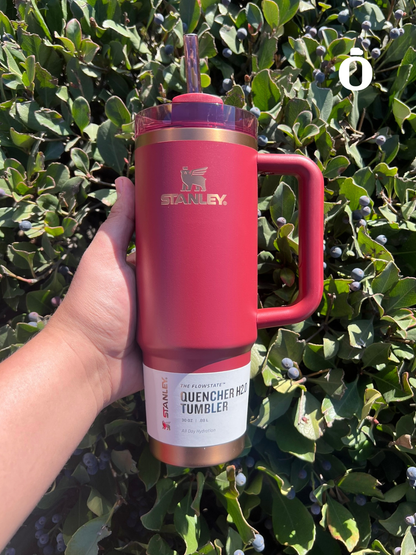 Stanley The Holiday The Quencher H2.0 Flowstate Tumbler | 30 Oz | Gilded Pomegranate