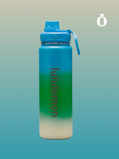 Lululemon | Back to life Sports Bottle | 24 Oz | Kayak Blue Light