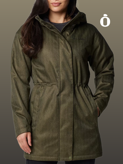 Columbia | Women's | Portland Point Parka | Stone Green