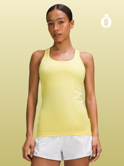 Lululemon | Swiftly Tech Racerback Tank Top 2.0 Hip Length | Beaming Yellow