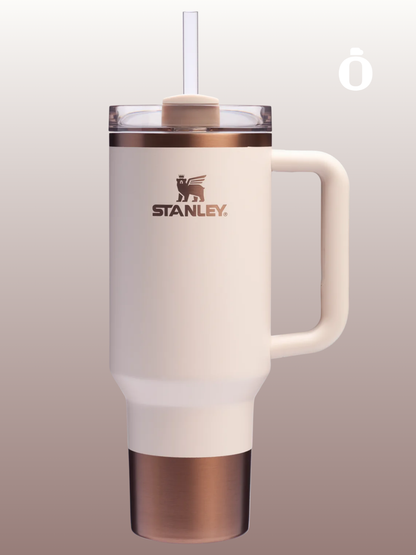 Stanley The Holiday Quencher H2.0 Flowstate Tumbler | 40 Oz | Gilded Sugar