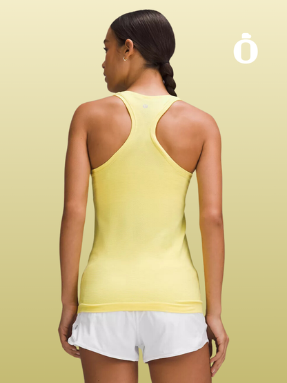 Lululemon | Swiftly Tech Racerback Tank Top 2.0 Hip Length | Beaming Yellow